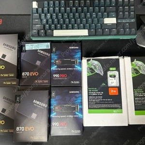 삼성 SSD & 씨게이트 HDD 모음 판매