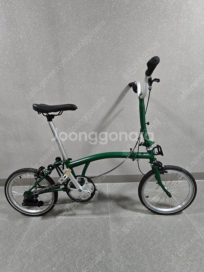 신차급 브롬톤 22년말 레이싱그린 C라인 저렴히 드립니--0