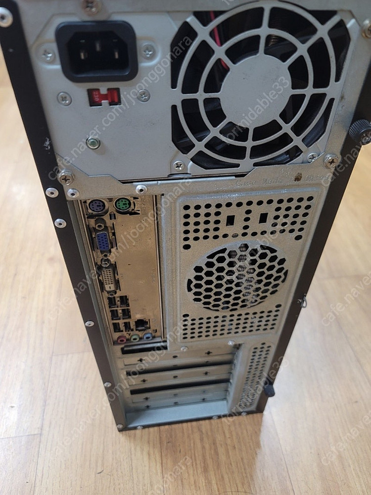 XP 본체 컴퓨터 테스크탑 조립 PC 판매합니다. AMD 7750/3G/320G/내장그래픽. 이미지