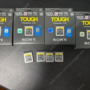SONY CFexpress CFB TOUGH CEB-G (1920GB) 팝니다(가격내림)