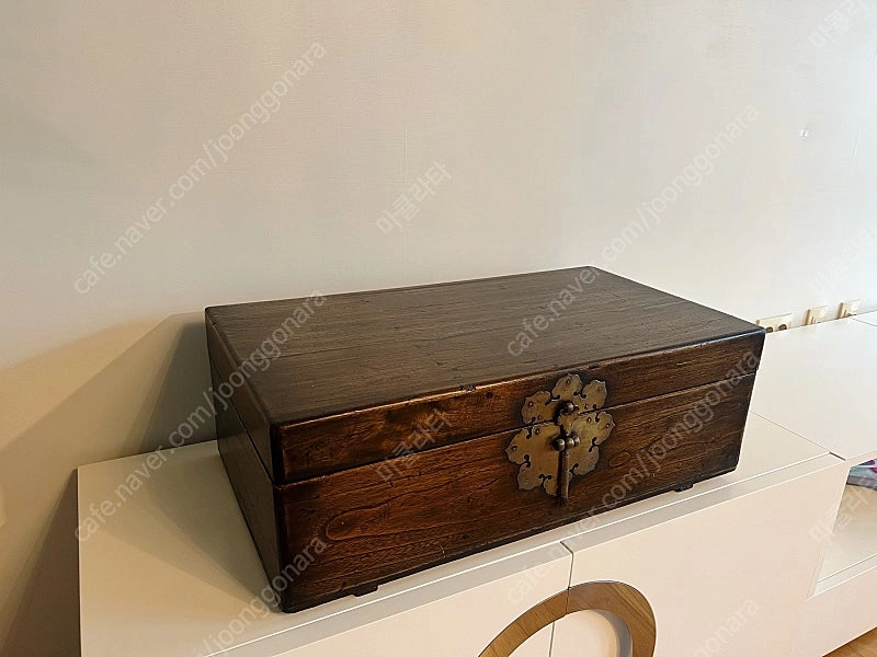 고가구 오동나무함 옛날함 빈티지함 돈궤 결혼함 혼례함 이미지