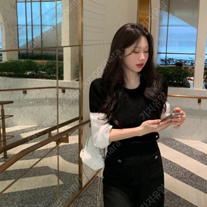 온트 켈리 니트+카멜리아 트위드 팬츠 s 롱 세트
