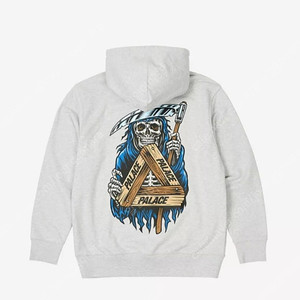 팔라스 리퍼 후드 그레이 XL 새상품 유령 palace PALACE