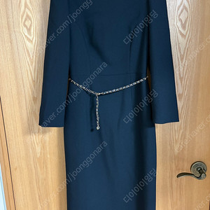 [잇미샤] 체인 벨트 h라인 원피스