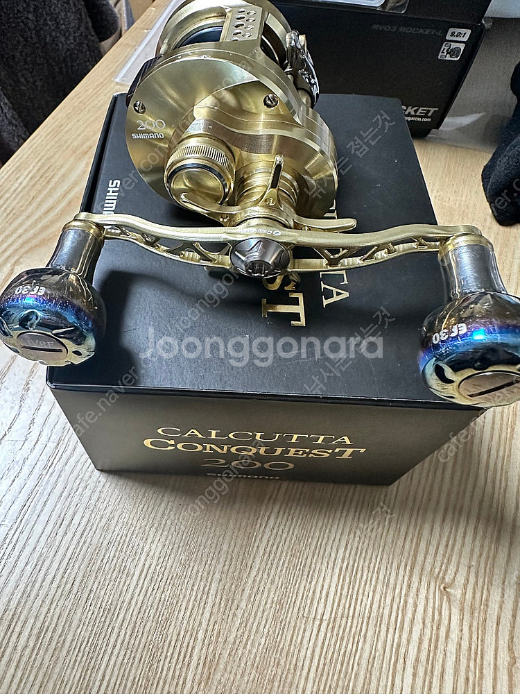 시마노 21캘커타 콘퀘스트 200 금콩 베이트릴 팝니다(리브레 튜닝)--2