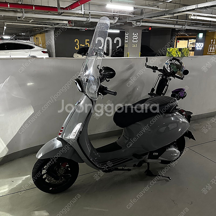 베스파 스프린트s 아비오그레이 125--3