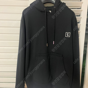 우영미 22FW 백로그 후드 블랙