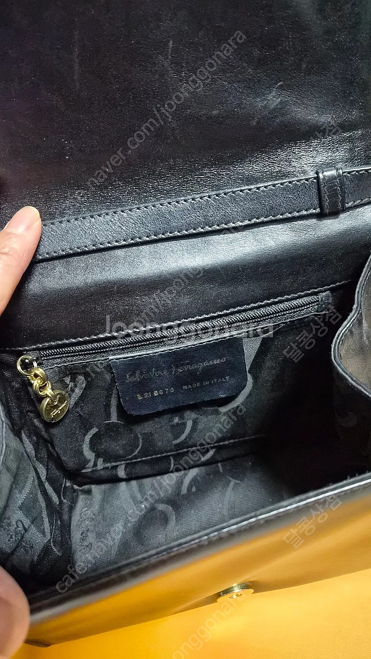 페레가모 바라보우 리본가방/정품--3