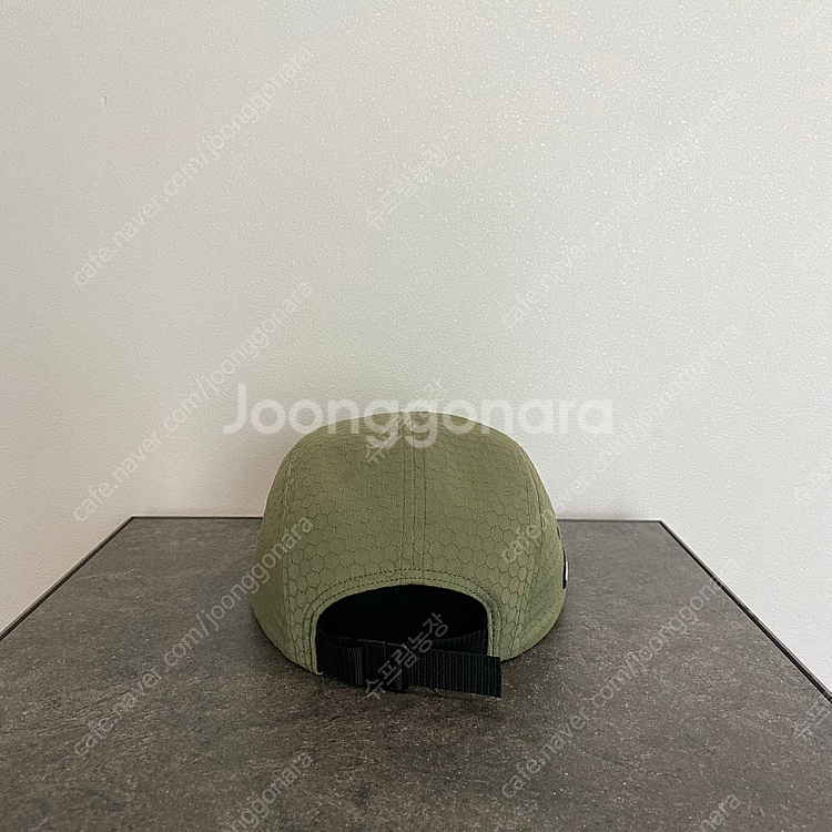 슈프림 코듀라 립스탑 카키 박스로고 캠프캡 모자--3