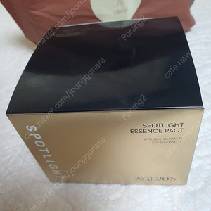 에이지투웨니스 스포트라이트 에센스 팩트 본품+리필 세트 새상품