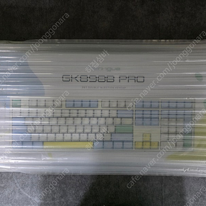 한성컴퓨터 GK898B PRO 동그리 8K 무접점 키보드 45g 새제품 판매합니다.