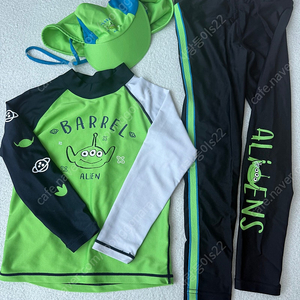 배럴 아동수영복세트+ 벨롭 워터슈즈 180