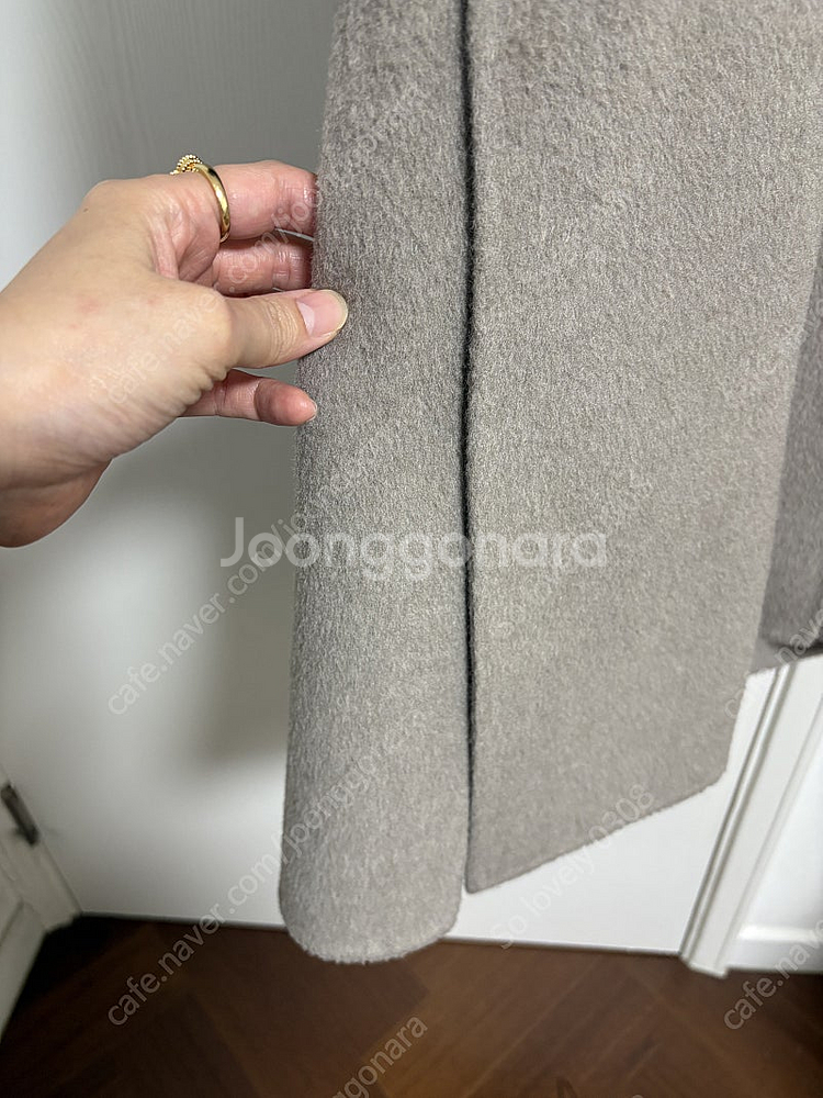 한섬 sjsj 세일러 코트--2