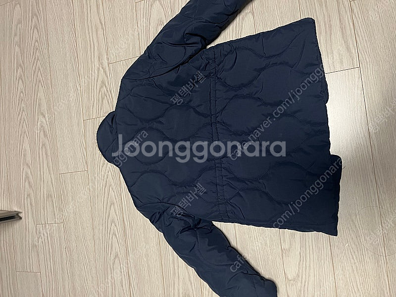 베네통 네이비 퀼팅 자켓 110 판매--3