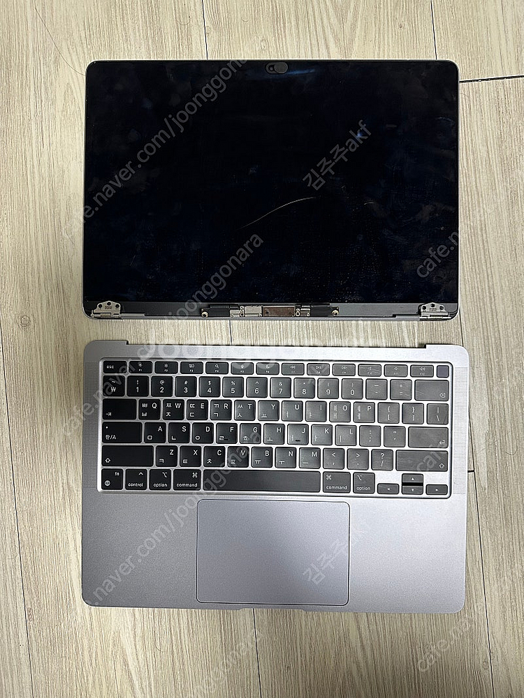 m1 맥북에어 액정파손--0