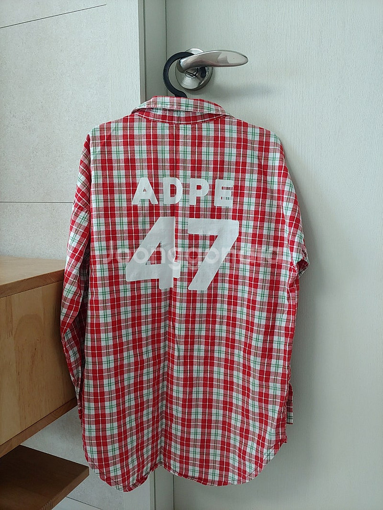 아이러브제이 2xl 얇은 셔츠 체크 남방(반값택포)--1