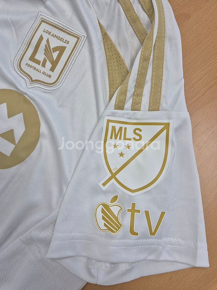 2025 LAFC 어웨이 손흥민 풀마킹 축구 유니폼--3