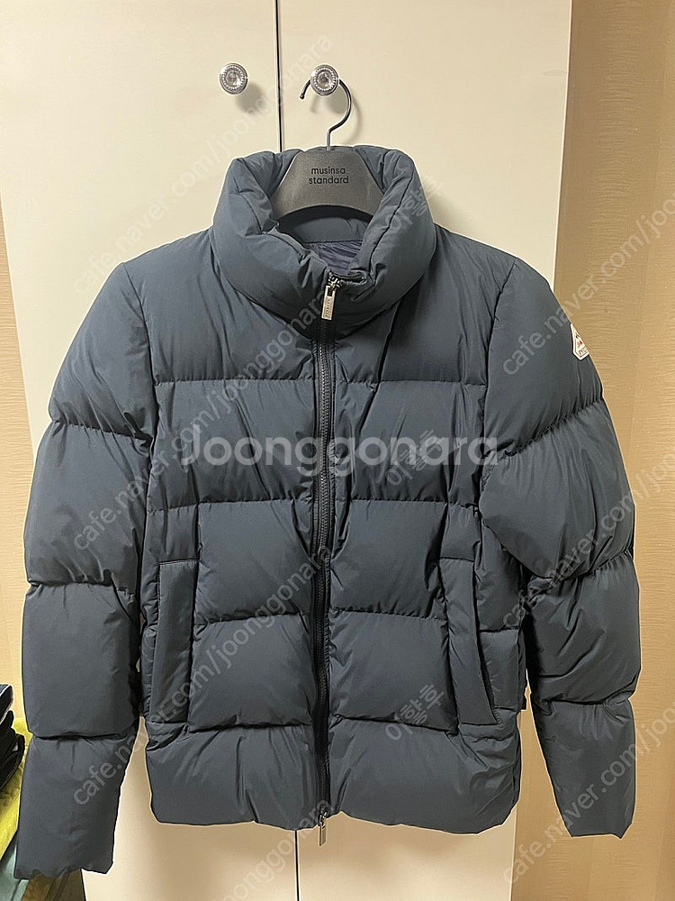 피레넥스 네이비 숏 패딩 점퍼 100사이즈--1