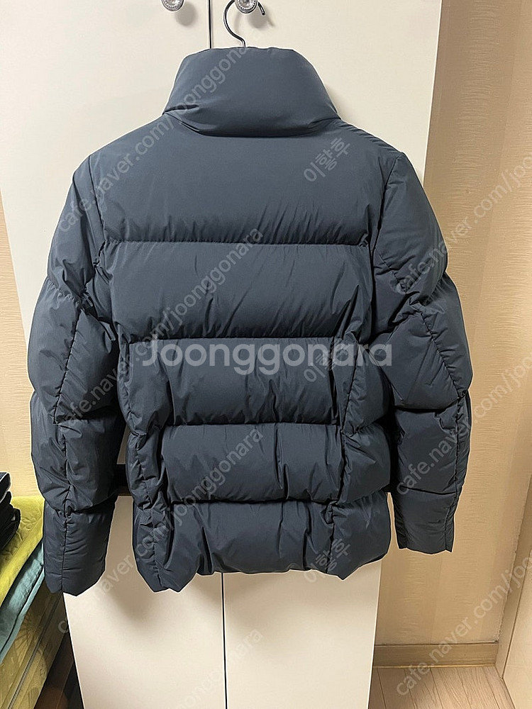 피레넥스 네이비 숏 패딩 점퍼 100사이즈--2