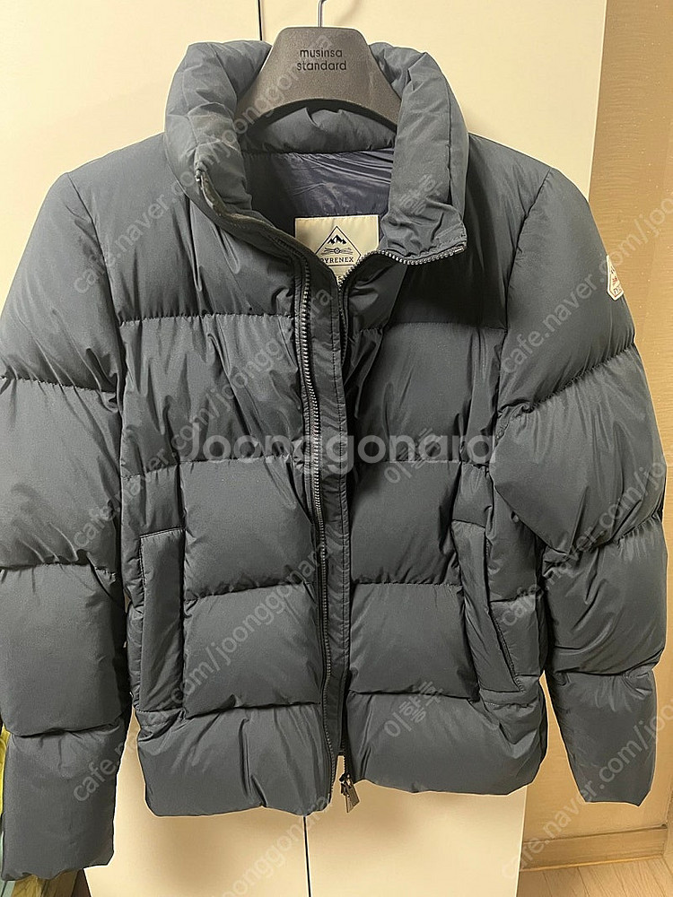 피레넥스 네이비 숏 패딩 점퍼 100사이즈--3