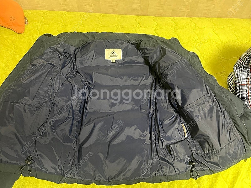 피레넥스 네이비 숏 패딩 점퍼 100사이즈--4