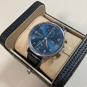 iwc 신형 포르투기저 3716 청판 판매합니다. 371606