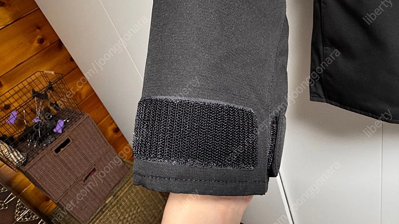 스톤아일랜드 20FW 립스탑 고어텍스 다운 자켓 블랙 판매합니다. SIZE : L 이미지