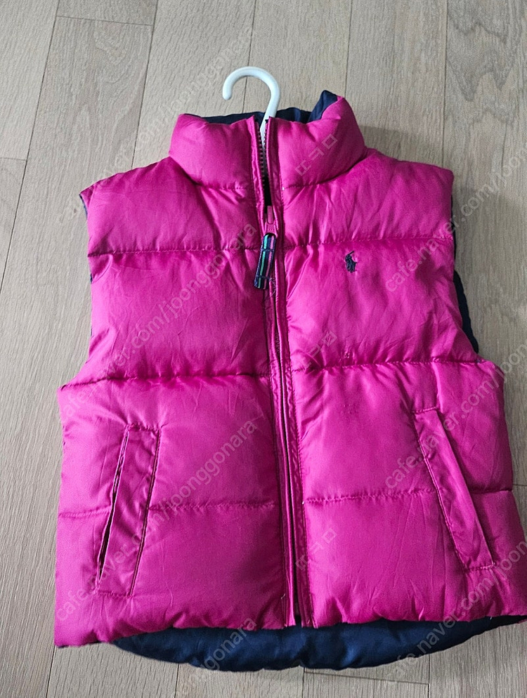 정품 폴로 랄프로렌 오리털 패딩 다운 조끼 4T--1