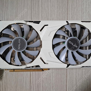 갤럭시 1070ti 개간지 화이트 그래픽카드 판매합니다