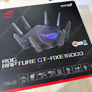아수스 공유기 GT-AXE16000 팝니다.