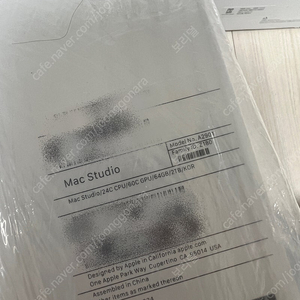 맥스튜디오 M2 Ultra 2TB 새상품