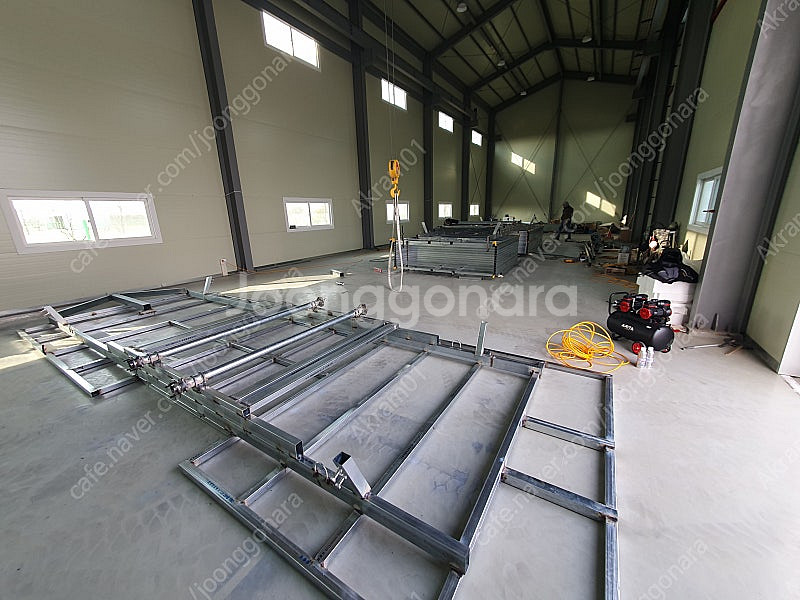 정박형 카라반 기초 하부프레임 주문/제작 판매 합니다!--5