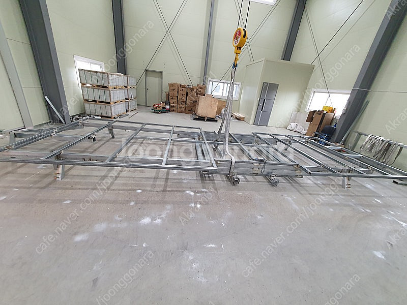 정박형 카라반 기초 하부프레임 주문/제작 판매 합니다!--6