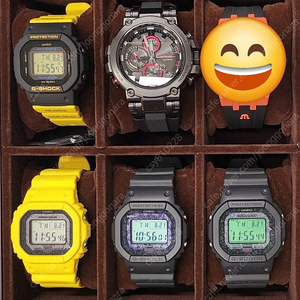 지샥 (G-SHOCK) 소장용 판매합니다. (GWD W5600K 9JR, MTG B1000B 1ADR, 갈라파고스 3종, GBD H1000 4A1DR)