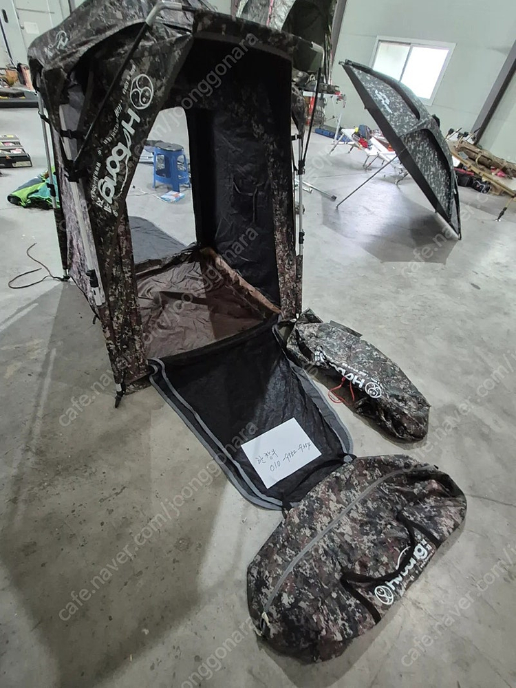 호봉 안막고야 밀리터리 대좌 중 낚시텐트 1100x1100 중층 짬낚 전투낚시용 이미지