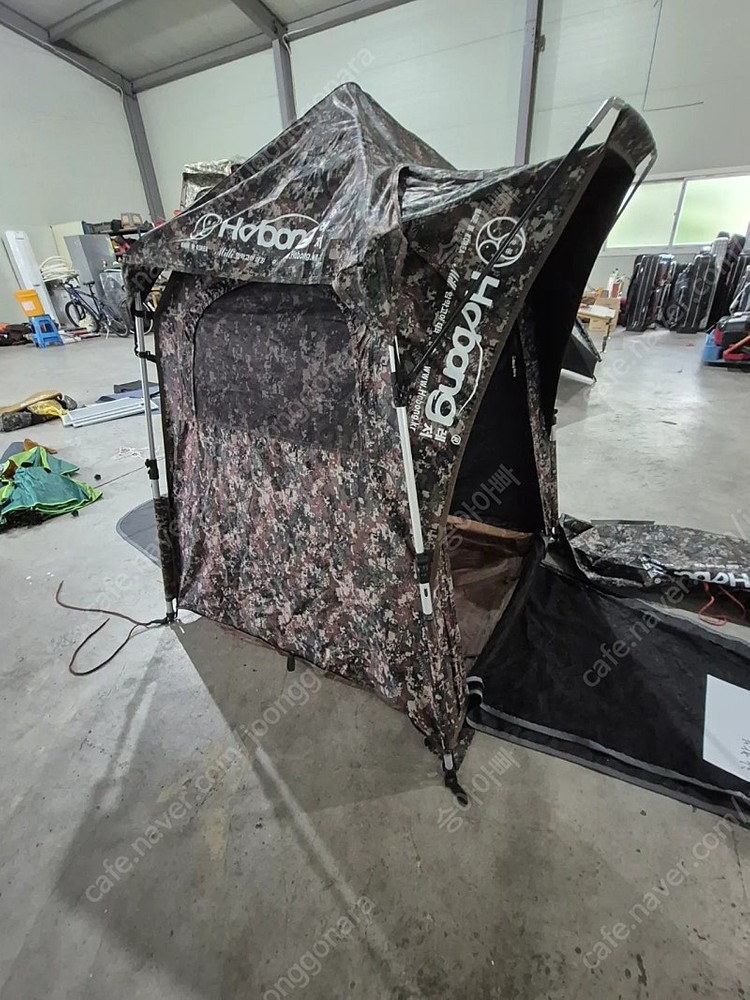 호봉 안막고야 밀리터리 대좌 중 낚시텐트 1100x1100 중층 짬낚 전투낚시용 이미지