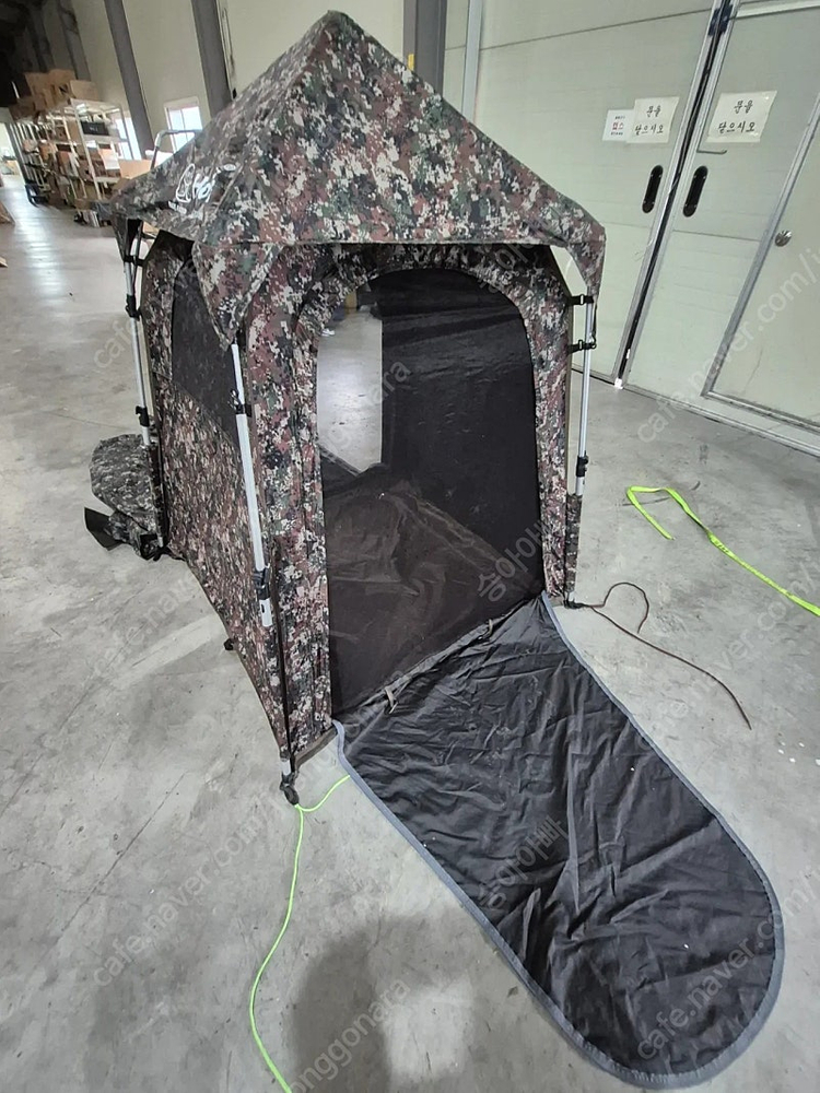 호봉 안막고야 밀리터리 대좌 중 낚시텐트 1100x1100 중층 짬낚 전투낚시용 이미지