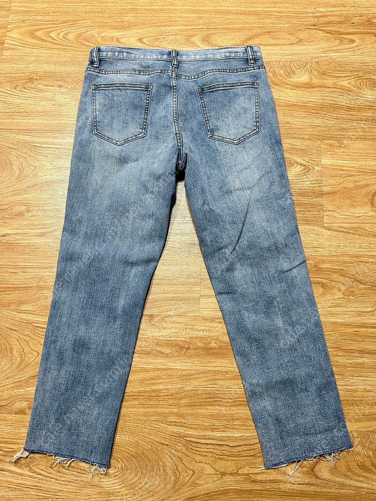 진마니아,모드나인,보세 연청,중청 컷팅 데님진 팬츠 3종 일괄 운포 2만/L사이즈 (28-29)--3