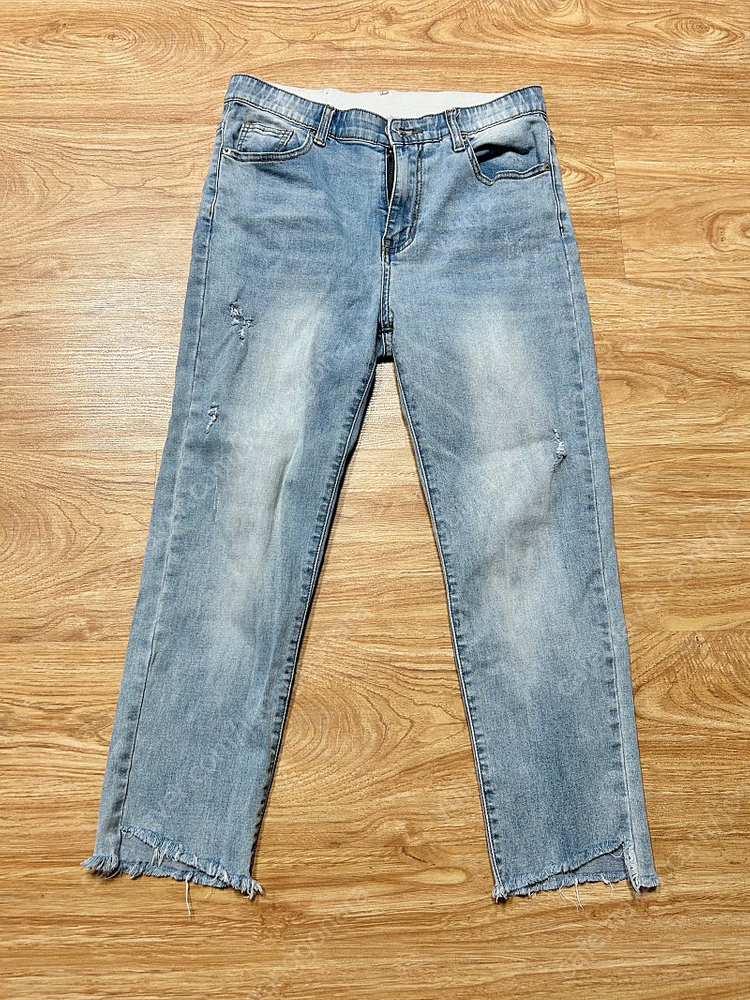 진마니아,모드나인,보세 연청,중청 컷팅 데님진 팬츠 3종 일괄 운포 2만/L사이즈 (28-29)--4