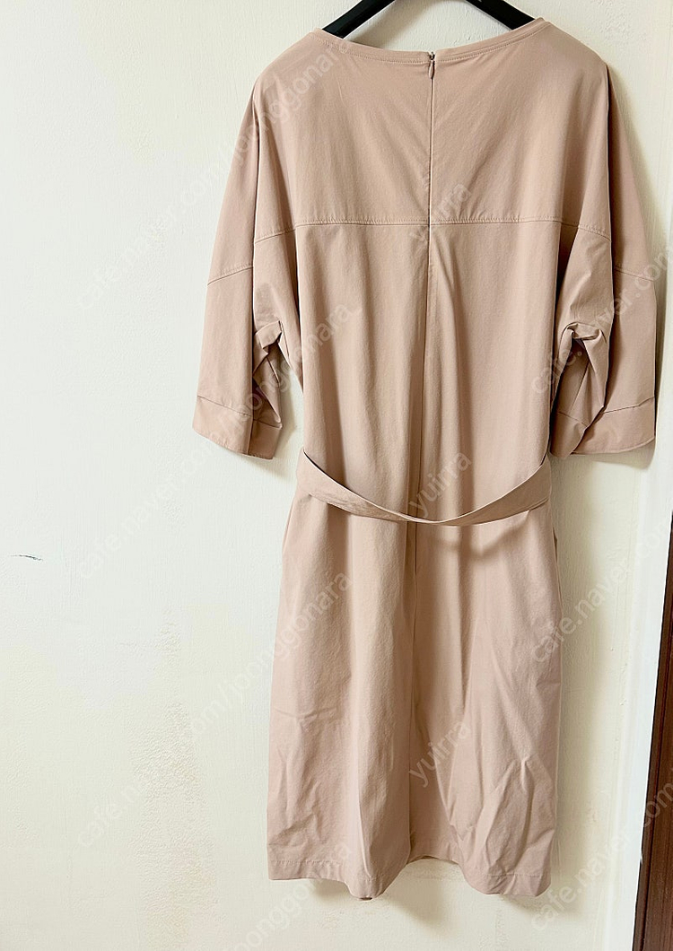 리스트 심플 벨티드 원피스 인디핑크 색상 운포 1.5 (새상품)--6