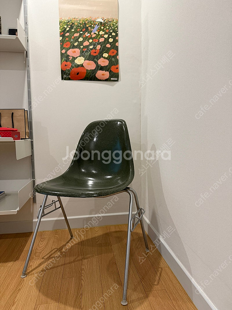 허먼밀러 임스체어 빈티지 파이버글라스 DSX 올리브그린--0