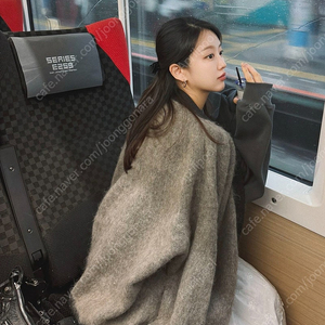 하엄지 루흐 24 모헤어 베어가디건 그레이투톤 (기본) 새상품