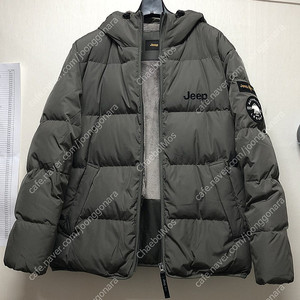 지프 오리털 숏패딩