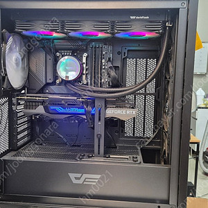 i7-12700F/램32GB/SSD1TB/RTX3070Ti/수랭쿨러/중고 AS보증남음