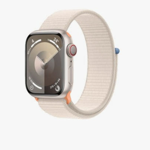 Apple애플워치 시리즈9 45mm 41mm GPS+Cellular 핑크 스타라이트 미드나이트 알루미늄 스포츠루프 MRMM3KH/A MRHQ3KH MRHT3KH/A