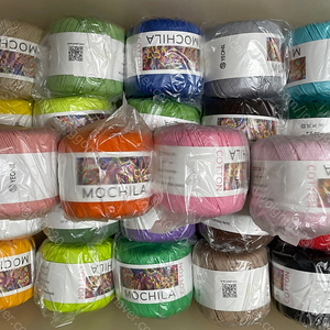 모칠라 뜨개실,크로바 코바늘,메탈릭실,튤립 단수링,인형옷 뜨개 울실세트,크로바 태팅레이스