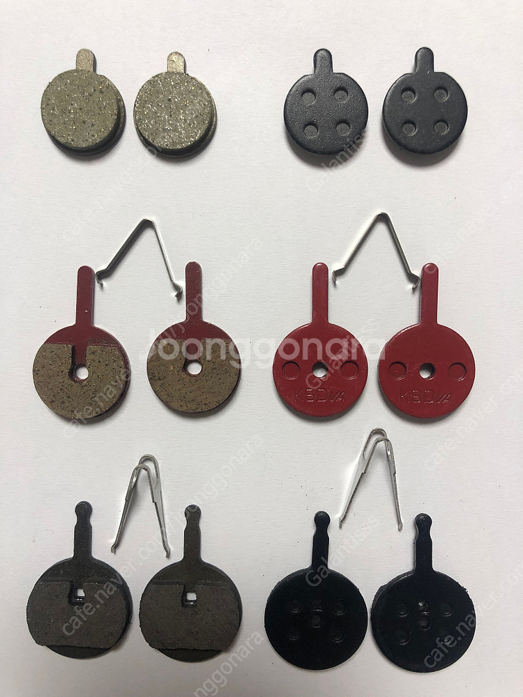 각종 킥보드 전기자전거 브레이크 세미메탈 세라믹 패드--2