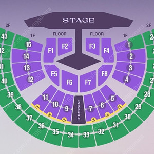 임영웅 서울 콘서트 토요일 22일 F4구역 2열 2연석