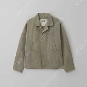 어나더오피스 woody twill 블루종