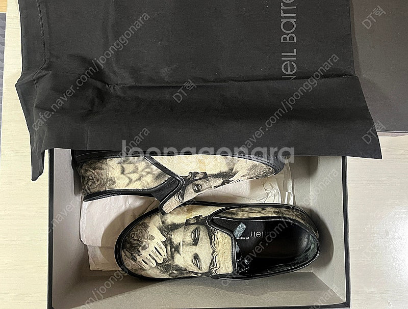 닐바렛 타투 석고상 슬립온 스니커즈 41사이즈--1